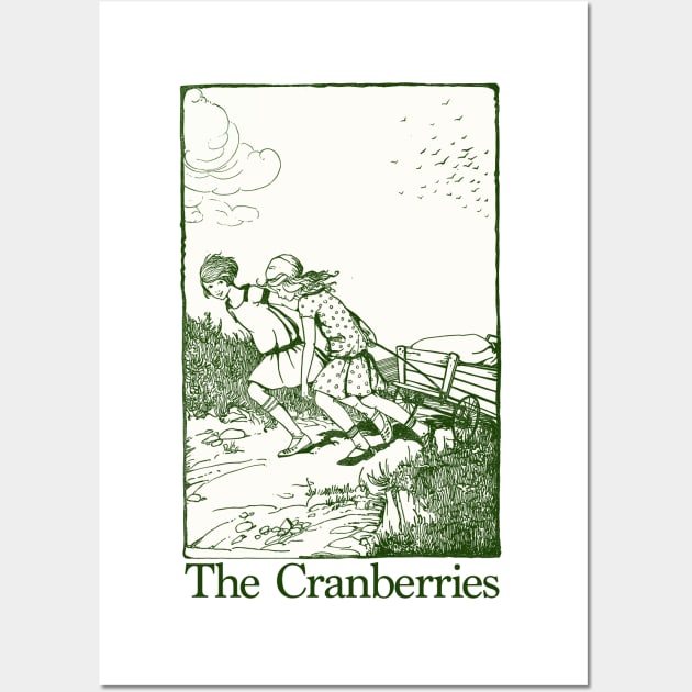 The Cranberries   • • •  Retro Style Original Fan Design Wall Art by unknown_pleasures